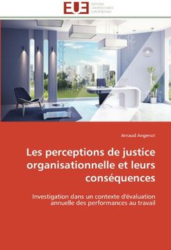 portada Les Perceptions de Justice Organisationnelle Et Leurs Consequences