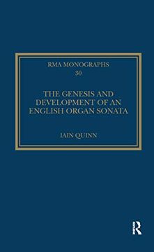 portada The Genesis and Development of an English Organ Sonata (Royal Musical Association Monographs) (in English)