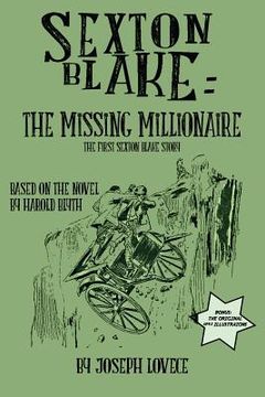portada Sexton Blake: The Missing Millionaire (en Inglés)
