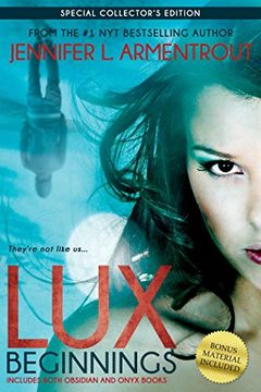 portada Lux: Beginnings (Obsidian & Onyx) (a lux Novel) (in English)