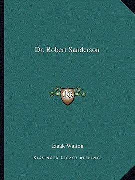 portada dr. robert sanderson