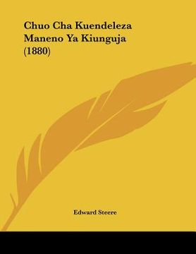 portada chuo cha kuendeleza maneno ya kiunguja (1880) (en Inglés)