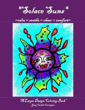 portada Solace Suns: Adult Coloring Book (en Inglés)