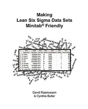 portada making lean six sigma data sets minitab friendly or the best way to format data for statistical analysis (in English)