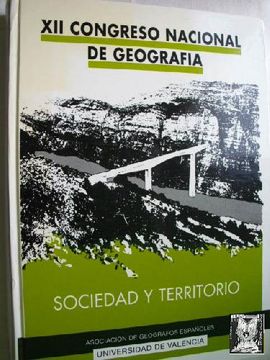 portada Xii Congreso Nacional de Geografia (in Spanish)