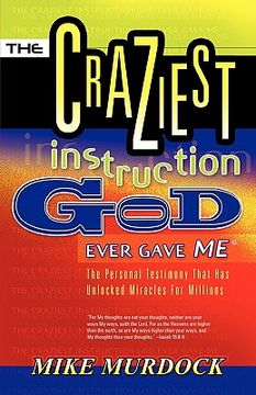 portada the craziest instruction god ever gave me (en Inglés)