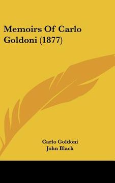 portada memoirs of carlo goldoni (1877)
