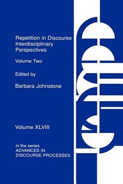 portada repetition in discourse: interdisciplinary perspectives, volume 2 (en Inglés)