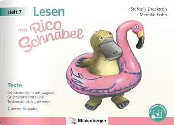 portada Lesen mit Rico Schnabel, Heft 7: Texte - Silbierte Ausgabe (en Alemán)