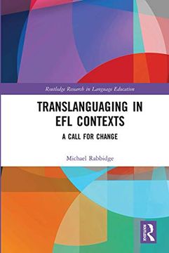 portada Translanguaging in efl Contexts (Routledge Research in Language Education) (en Inglés)