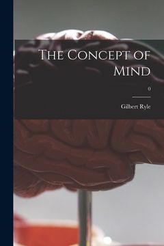 portada The Concept of Mind; 0 (en Inglés)