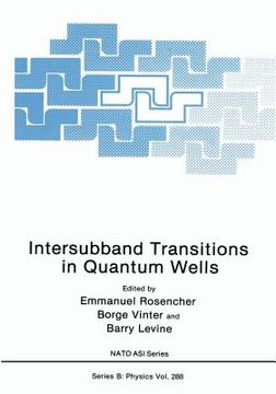 portada Intersubband Transitions in Quantum Wells (en Inglés)