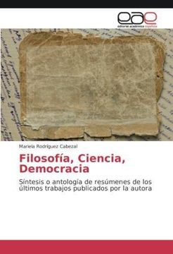 portada Filosofía, Ciencia, Democracia