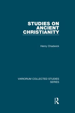 portada Studies on Ancient Christianity (en Inglés)