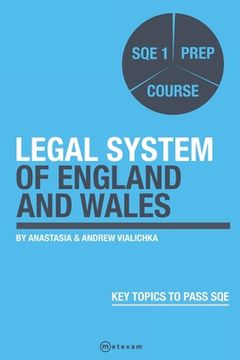 portada Legal System of England and Wales.: SQE 1 Prep Course (en Inglés)