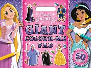 portada Disney Princess: Giant Colour me pad (in English)