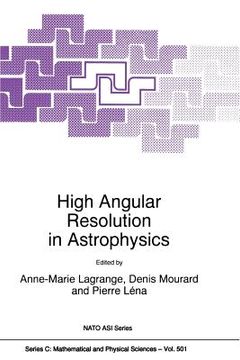 portada high angular resolution in astrophysics (en Inglés)
