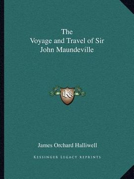 portada the voyage and travel of sir john maundeville (in English)