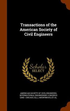 portada Transactions of the American Society of Civil Engineers (en Inglés)