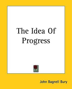 portada the idea of progress (en Inglés)