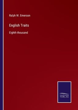 portada English Traits: Eighth thousand (en Inglés)