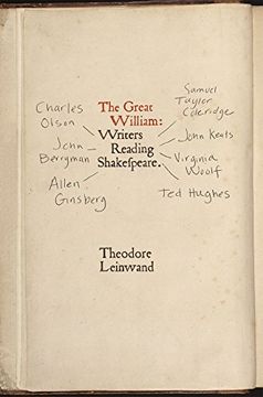 portada The Great William: Writers Reading Shakespeare (en Inglés)