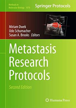 portada Metastasis Research Protocols (en Inglés)