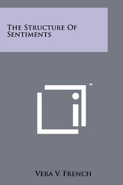 portada the structure of sentiments (en Inglés)