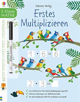portada Mein Wisch-Und-Weg-Lernspaß: Erstes Multiplizieren: 2. Klasse (in German)
