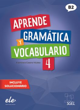 portada Aprende Gramatica y Vocabulario 4