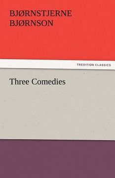 portada three comedies (en Inglés)