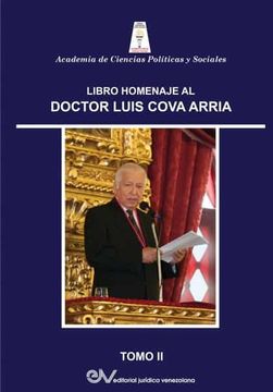 portada Libro Homenaje al dr. Luis Cova Arria. Tomo ii