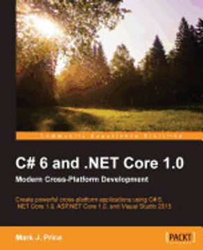 portada C# 6 and. Net Core 1. 0 (en Inglés)