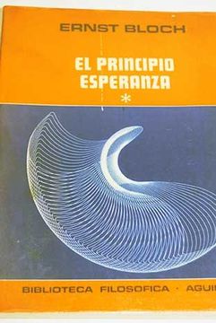 portada El Principio de Esperanza (in Spanish)