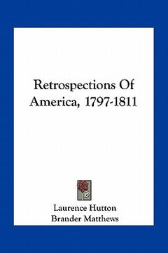 portada retrospections of america, 1797-1811 (en Inglés)