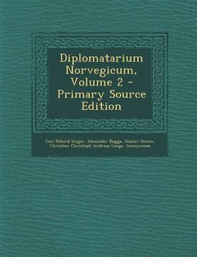 portada Diplomatarium Norvegicum, Volume 2