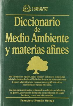 portada Diccionario de Medio Ambiente y Materias Afines