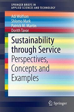 portada Sustainability Through Service: Perspectives, Concepts and Examples (Springerbriefs in Applied Sciences and Technology) (en Inglés)