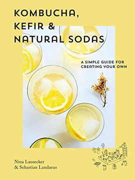 portada Kombucha, Kefir & Natural Sodas: A Simple Guide for Creating Your Own (en Inglés)