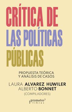 portada CRITICA DE LAS POLITICAS PUBLICAS PROPUE (in Spanish)