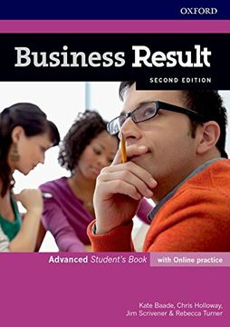 portada Business Result Advanced. Student'S Book With Online Practice 2nd Edition: Business English you can Take to Work Today (in English)