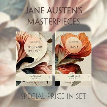 portada Jane Austen's Masterpieces (With Audio-Online) - Readable Classics - Unabridged English Edition With Improved Readability: Improved Readability, Easy. High-Quality Print and Premium White Paper. (en Inglés)