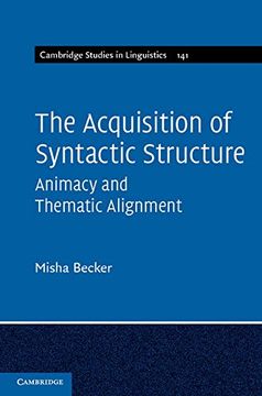 portada The Acquisition of Syntactic Structure (Cambridge Studies in Linguistics) (en Inglés)