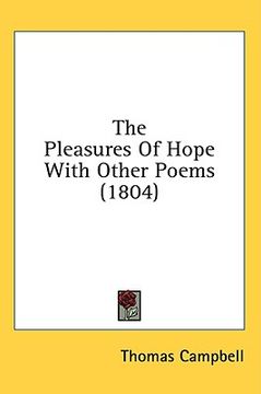 portada the pleasures of hope with other poems (1804) (en Inglés)