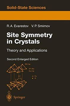 portada site symmetry in crystals: theory and applications (en Inglés)