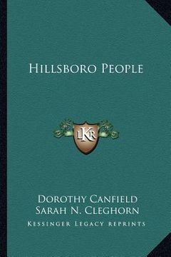 portada hillsboro people (en Inglés)