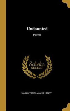 portada Undaunted: Poems