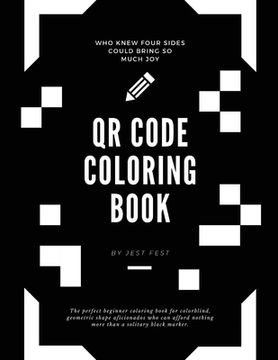 portada QR Code Coloring Book: Squares and No Other Shapes (en Inglés)