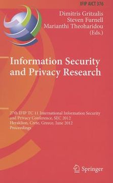 portada information security and privacy research