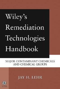 portada wiley's remediation technologies handbook: major contaminant chemicals and chemical groups (en Inglés)